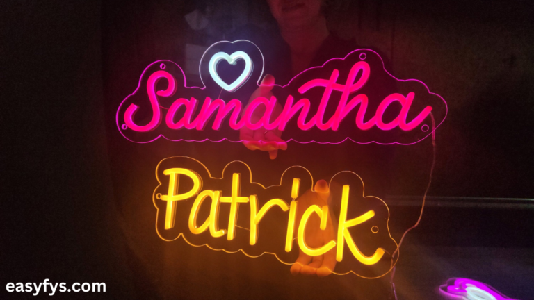 Patrick Name Neon: A Bright Personal Touch to Your Decor