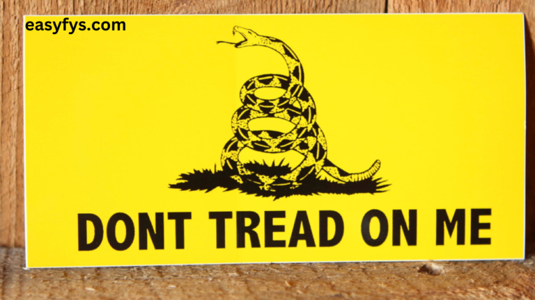 Don’t Tread on Me Sticker: A Symbol of Freedom and Individuality